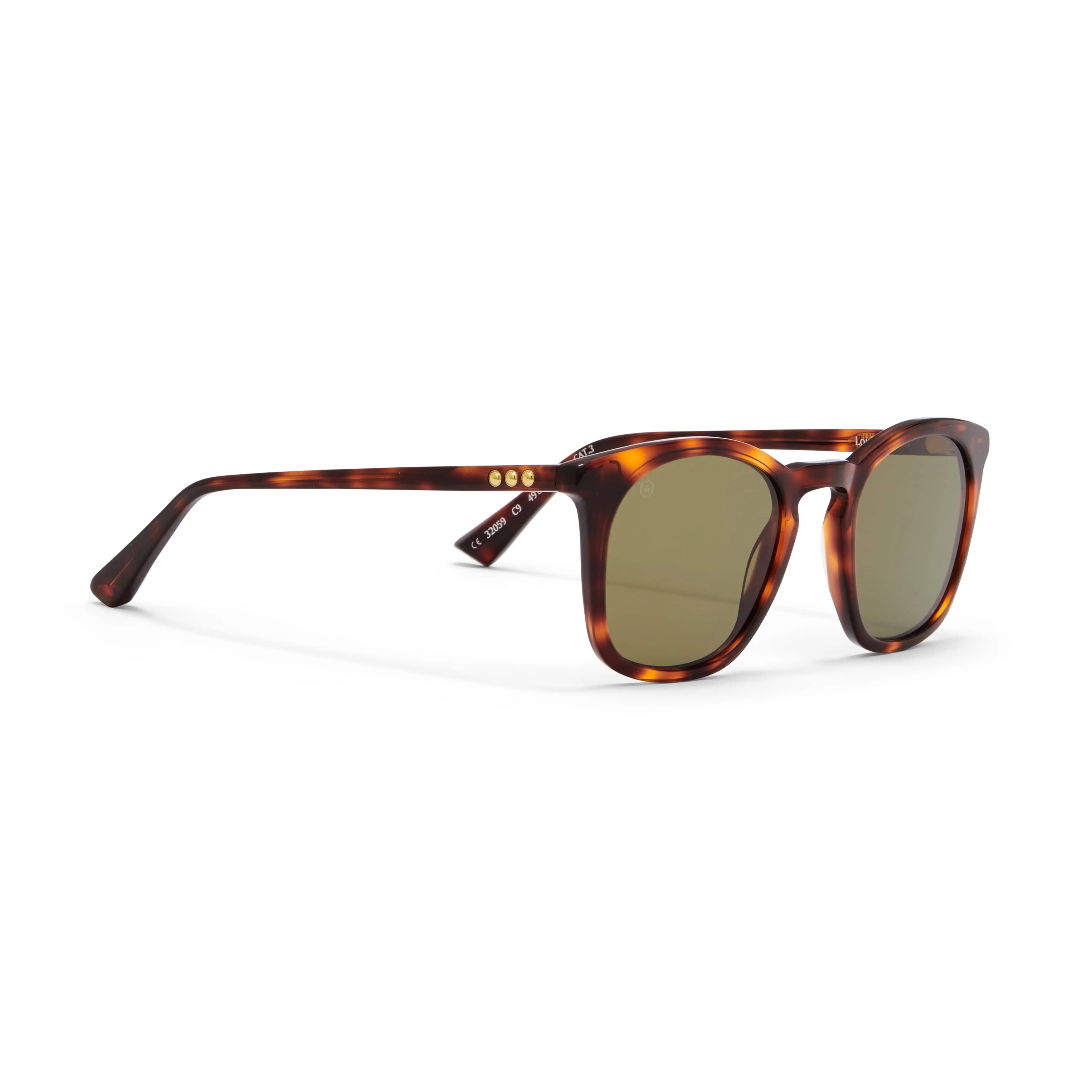 Louis Orson Sunglasses in Brown Tortoiseshell - Image 3