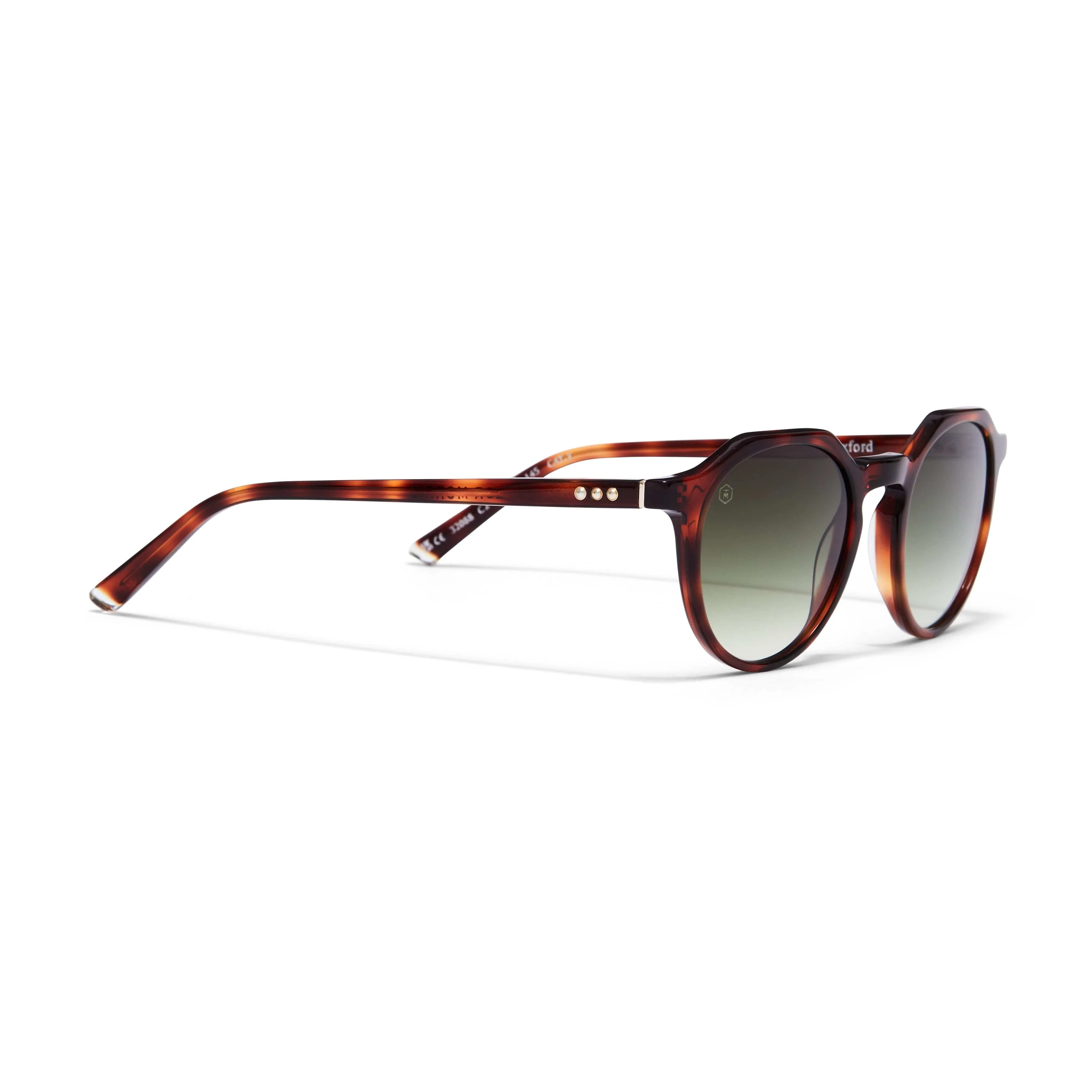 Oxford Sunglasses in Brown Tortoiseshell - Image 4